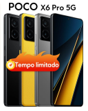 POCO-X6 Pro 5G Smartphone, Versão Global, 256GB, 512GB, Dimensão 8300-Ultra, Câmera Tripla de 64MP, 6.67 “, 1.5K DotDisplay, 67W, NFC, Estreia Mundial