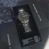 PRA TU PARECER UM CARA SERIO Relógio Chroma Masculino Preto Saint Germain DE 259…