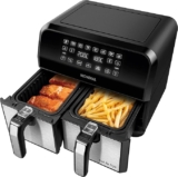 Fritadeira Air Fryer Dual Duplo Cesto 8L, Mondial, 2200W, 220V 1 AFD1011BIEstoqu…