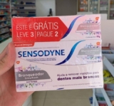 ESCOVA ESSES DENTE AI, EU HEIN 3 Unid. Sensodyne Creme Dental Branqueador Extra …
