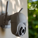 BIG BROTHER EM CASAKit 2 Câmeras Ip Icsee Prova D’água Infravermelho Externa Wif…