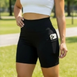 ACHEI  PER FEI TO Shorts Modeladora Com Bolso e Proteção Uv50 POR 25 https://mer…