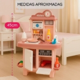 PRA NÃO ERRAR NO DIA DAS CRIANÇAS DA PEQUENA Cozinha Infantil Completa Com Luz S…