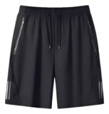 Short Masculino Bermuda 2 Bolsos Zíper Secagem Rápida Fina De: R$44,99 Por apena…