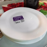 BÁSICO QUE AMAMOS Jogo De 6 Pratos Rasos Duralex Vidro Nadir Opalino DE 73 | POR…