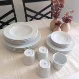 JÁ GUARDA PARA A CEIA DE NATAL Aparelho de Jantar em Porcelana 20 Peças Tramonti…