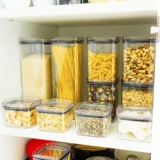 ORGANIZAR ESSA COZINHA AÍ Kit 10 Organizadores Pote Hermético Empilhável Em Acrí…