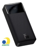 Baseus é qualidade puraCarregador Rápido Portátil Power Bank Baseus 20000 Mah 15…