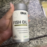 GORDURA BOA PARA A SAÚDE Fish Oil Ômega 3 Sem Sabor 120 Cápsulas – Dux Human Hea…