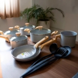 MIMO PRA SUA COZINHA Jogo De Panelas Indução Mimo Style Cerâmica 10 Peças Cor Gr…