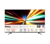 58 Polegadas  Smart TV 58” Philco LED 4K Google TVSaindo a R$ 1.977 no pixou R$…
