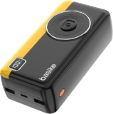 Power Bank 30000mAh, Basike Carregador Portátil 2 Saídas USB-A(até 22.5W) + Tipo…