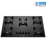 Fogão Cooktop 5 Bocas Preto Com Mesa Vidro Atlas Agile Up BivoltEstoque na Magal…