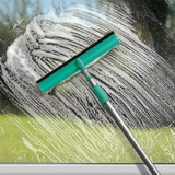 LIMPA OS VRIDO PÔDI DA SUA CASA Mop Limpa Vidros 2 em 1: Lava e Seca com Cabo Ex…