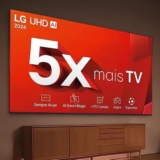 TV NOVA PRA ASSISTIR SEU TIME PERDER Smart TV LG 50″ 4K UHD ThinQ AI  POR 1.885,…