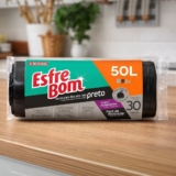 JOGUE FORA OQUE VOCÊ JUROU QUE IA USAR UM DIA Saco para Lixo Preta EsfreBom, Rol…